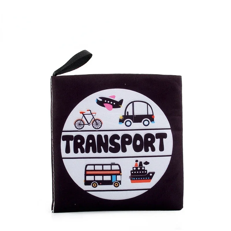 Rattle Book™ - Ääni ja liike - Kangaskirja lapsille