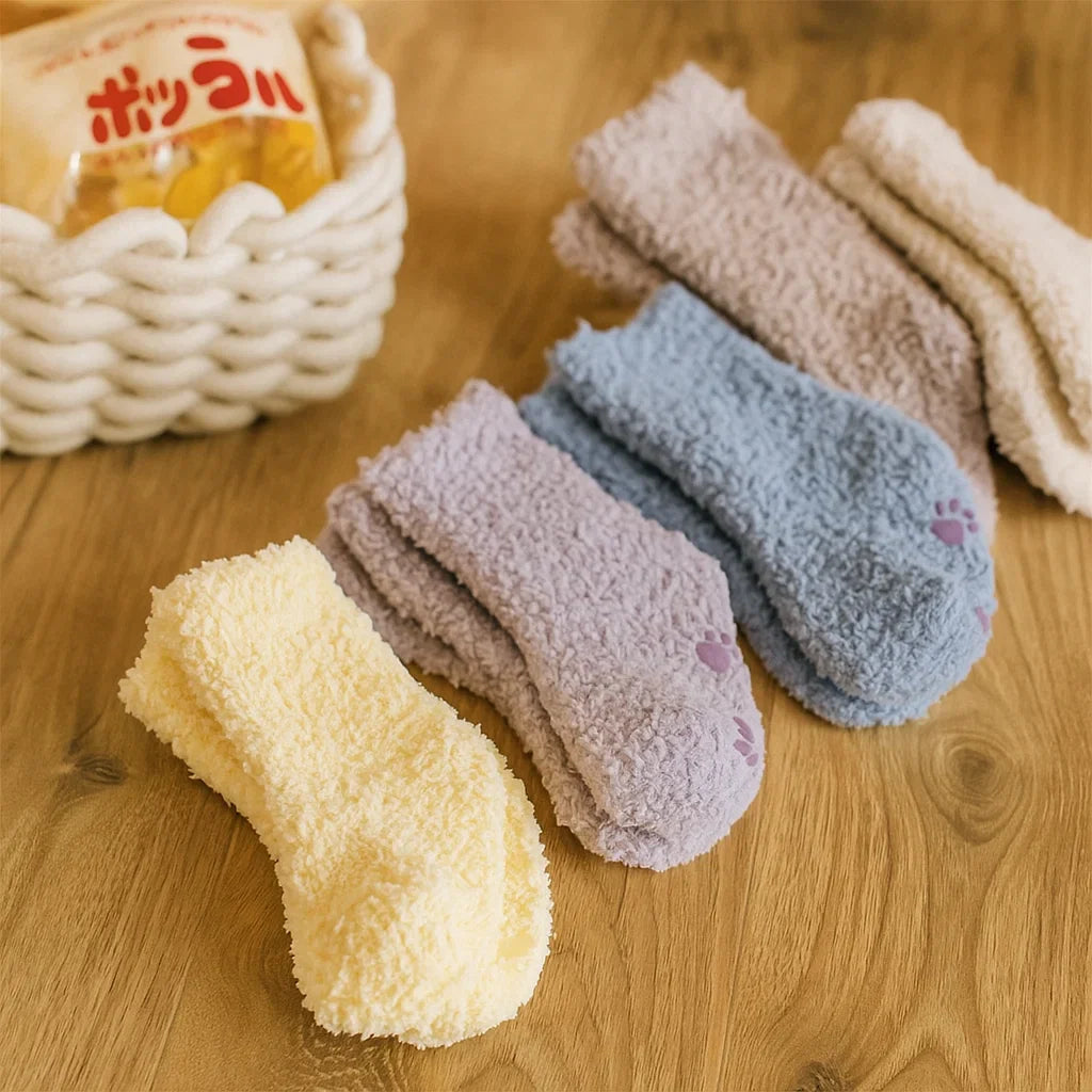 SnuggleBoo – Lämmin ja pehmeä – fleece-vauvasukat