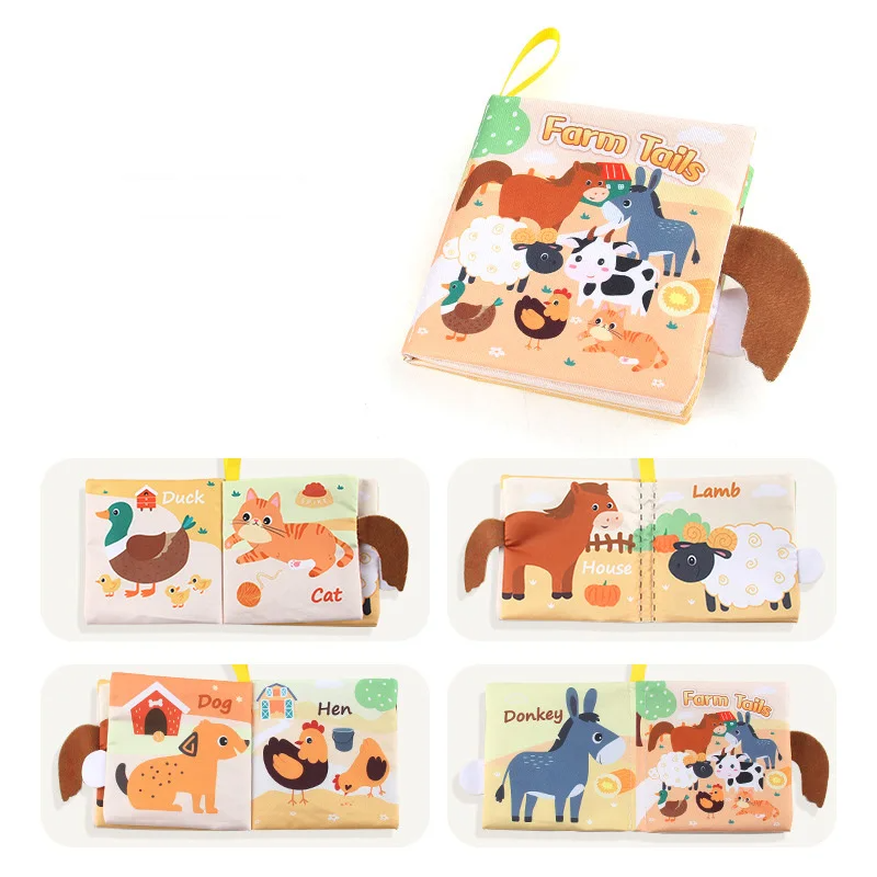 Soft Tail Book™ – Pehmeää hauskanpitoa – Vauvakirja