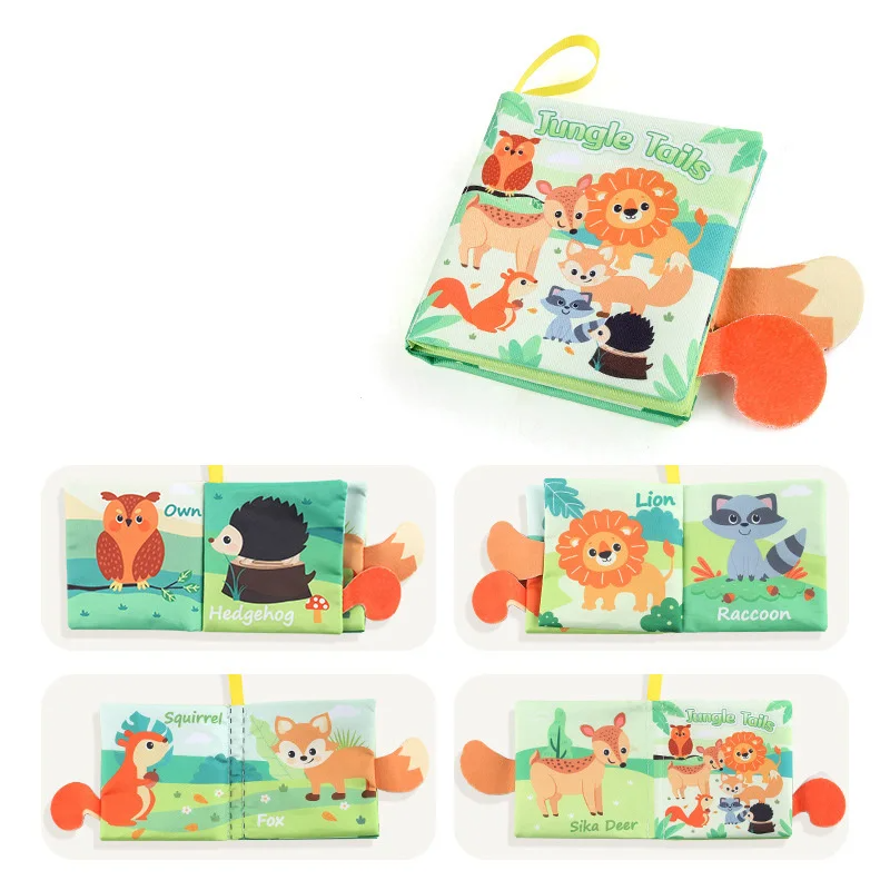 Soft Tail Book™ – Pehmeää hauskanpitoa – Vauvakirja