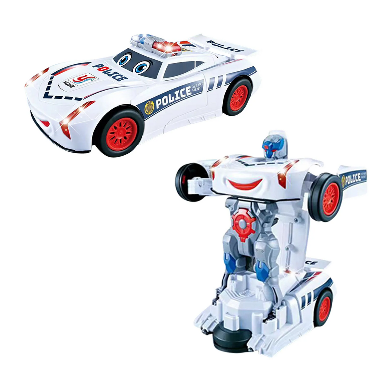 Transformer Car™ - Muunna ja aja - Leluauto