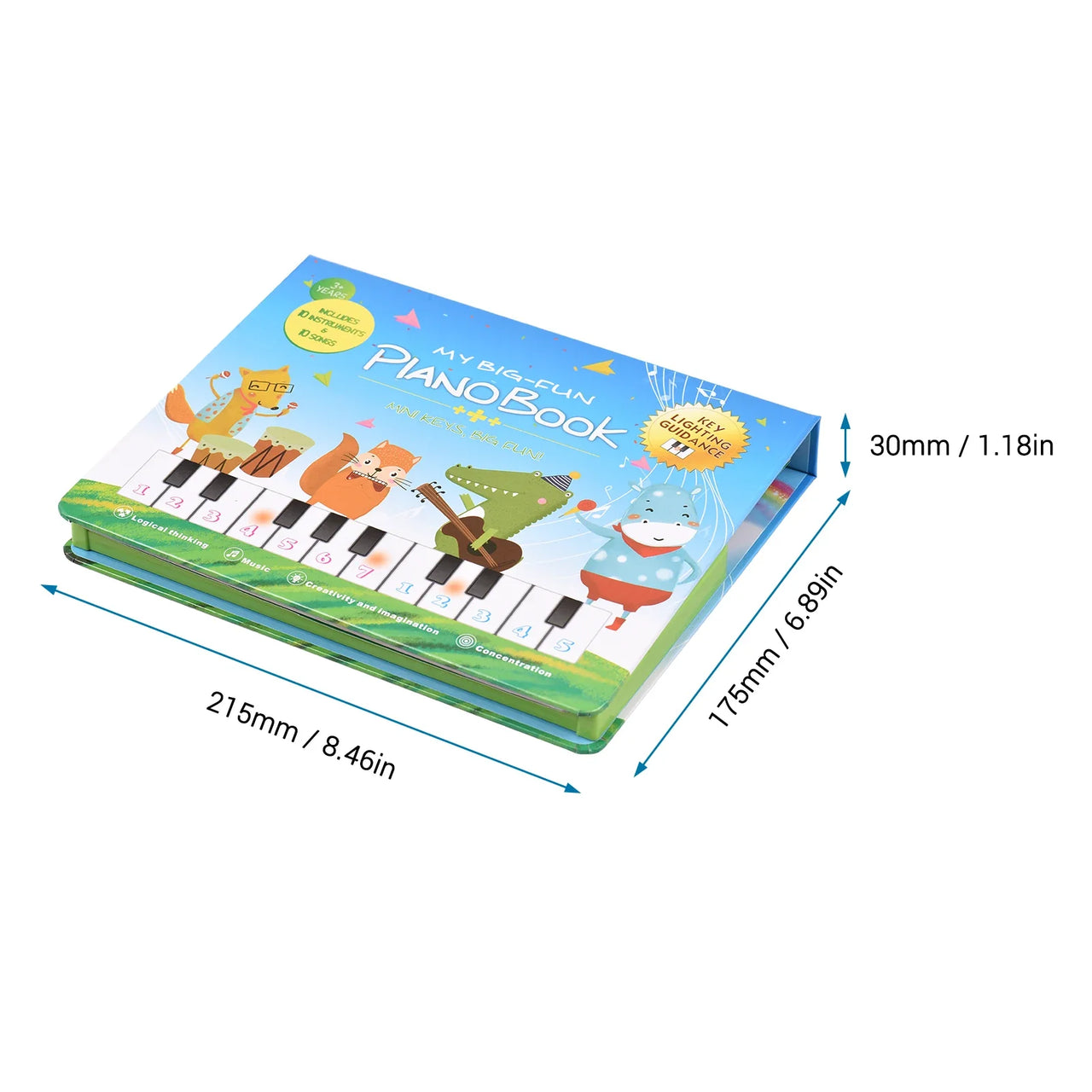 Piano Book™ - Soiton taikaa - Lasten pianokirja
