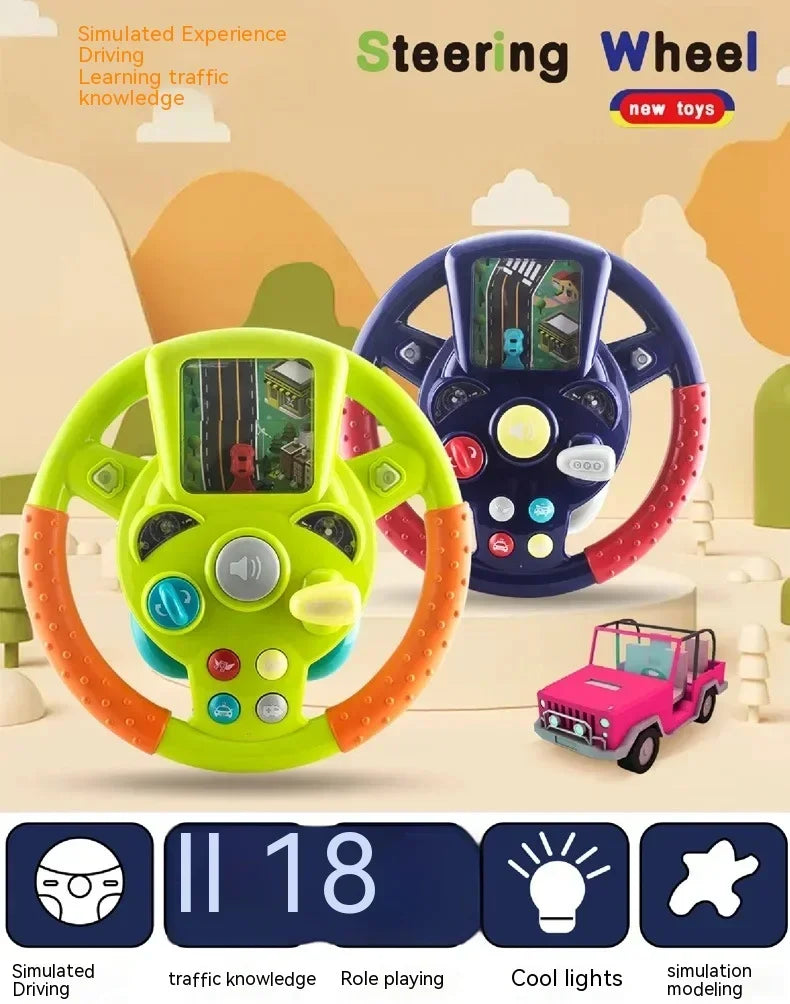 Toy Steering Wheel™ - Pyöritä rattia - Leluohjauspyörä