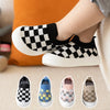 Mini Fashion™ - Blocked kuvio - Joustava slip-on kenkä.