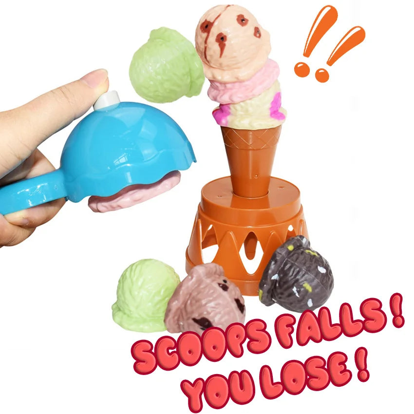Ice Cream Stack Game™ - Maista tasapainoa - Jäätelöpeli