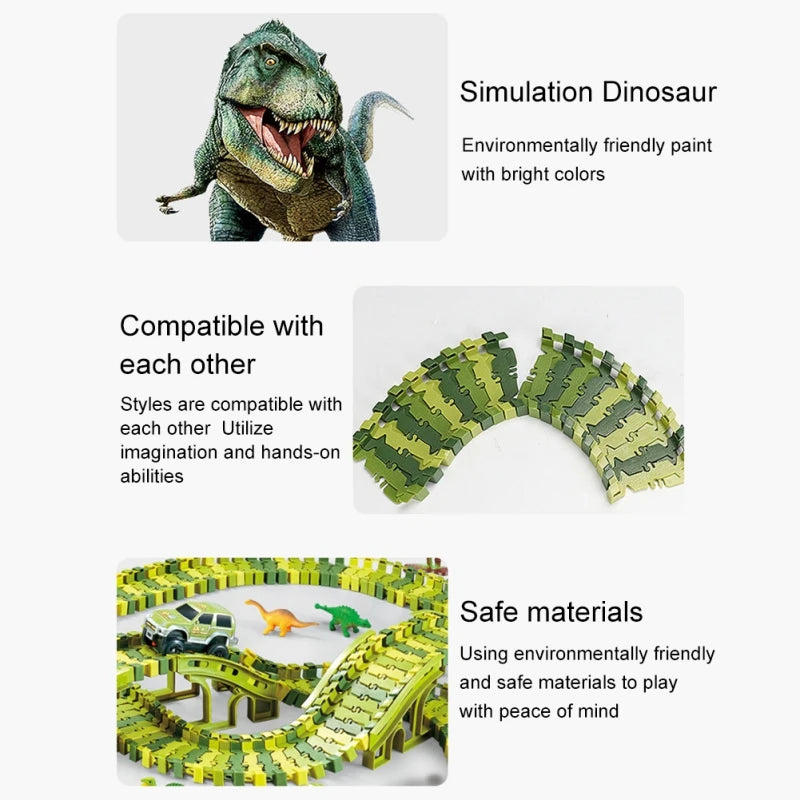 DinoRail™ - Dinoseikkailu - Kilparata