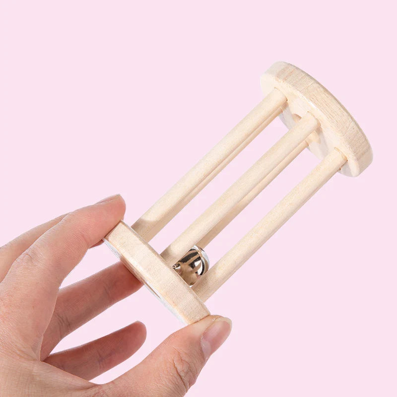 Music Rattle™ – Merry Roll Häkki – Puiset helistin lelut