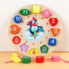 Learning Clock™ – Leiki & opi kellonajat – Puinen kello