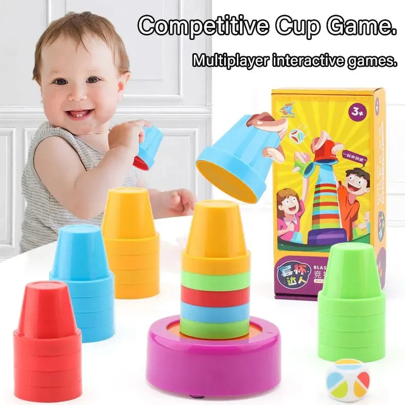 Color Cups™ - Älykäs pinoaminen - Pinoamiskuppisarja