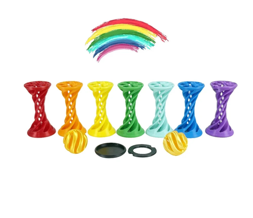 SpiraPop – Ainutlaatuinen ja rauhoittava – 3D-dekompressio-fidget-lelu