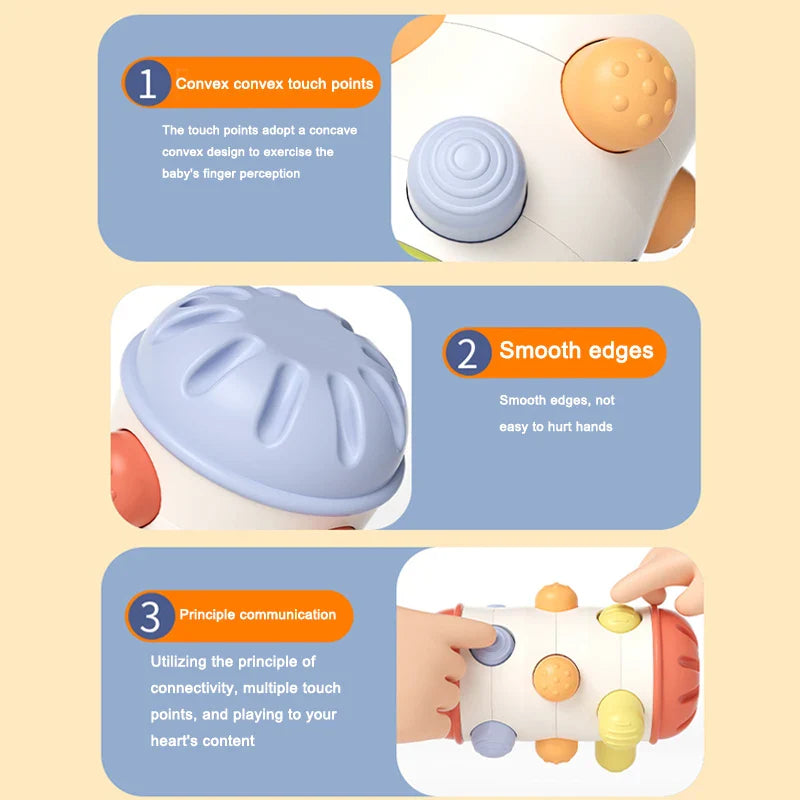 Sensory Baby Roll™ - Ryömi ja tartu - Aistilelut