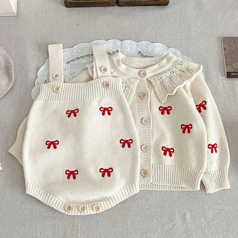 Mini Fashion™ - Söpö kuosi - Lasten neulevaatteet