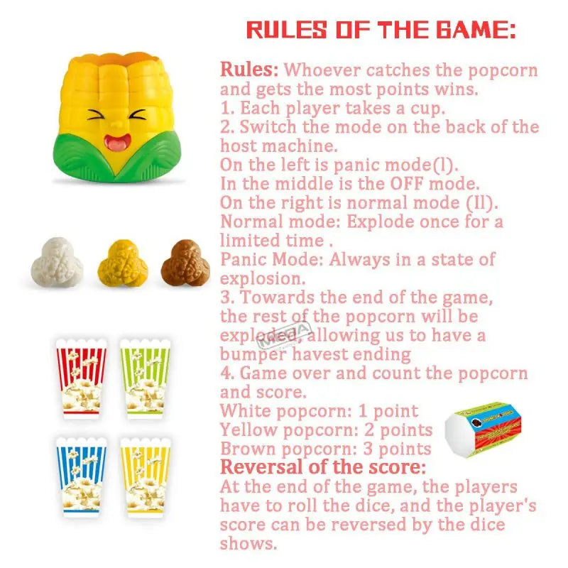 Popcorn Game™ - Popsi popcornia - Perhepeli