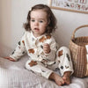 Mini Fashion™ - Hengittävä puuvilla - Lasten pyjama