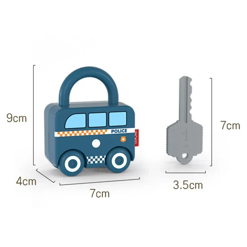 Puzzle Locks™ – Leiki ja opi - Montessori-lelut