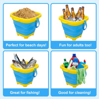 Thumbnail for Foldable Bucket™ - Taitettava lomahauskuus - Taitettava ämpäri