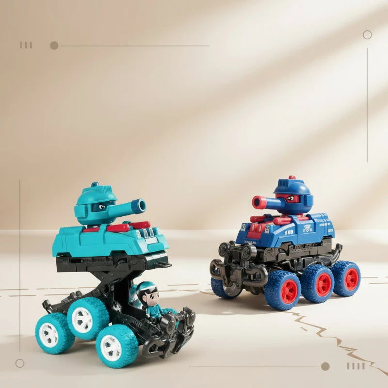 TankHero – Aktiivinen ja kestävä - Lelusäiliö, jossa on ammuntatoiminto