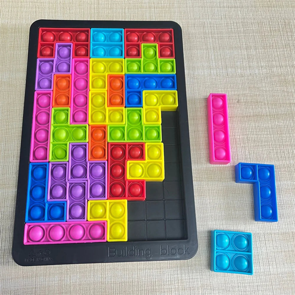 Tetris Fidget™ - Ihanteellinen rentoutumiseen - Stressilelu