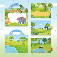 Thumbnail for StickerFun – Värikäs & opettavainen - uudelleenkäytettävä tarrakirja