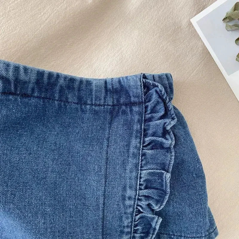 Mini Fashion™ - Söpö pitsinen vaatesetti tytöille