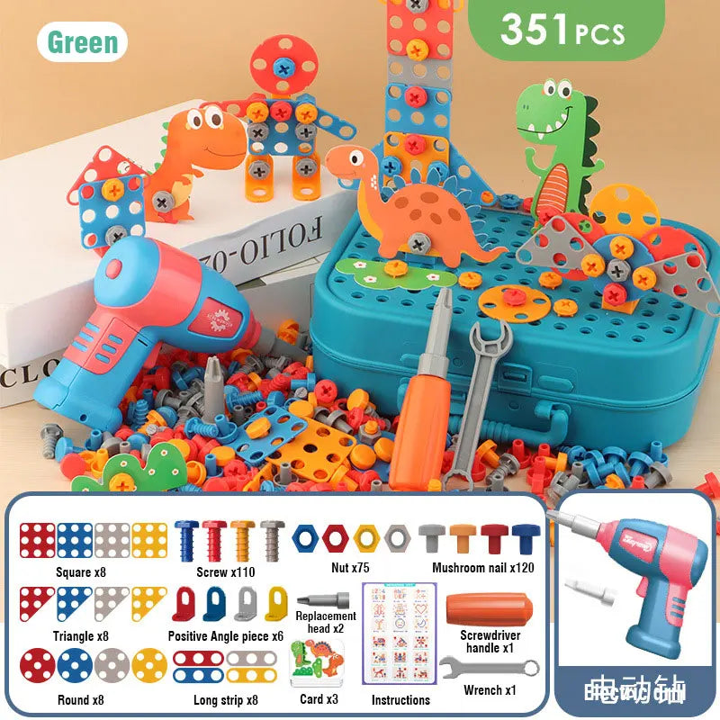 Screw Set™ - Hauskaa rakentamista - Lasten poratyökalusarja