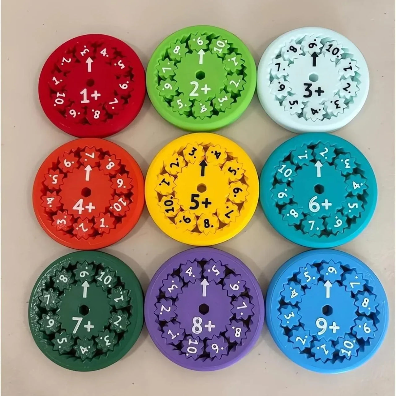 Whiz Spinner – Laskeminen ja pyöriminen – Laskeminen Fidget