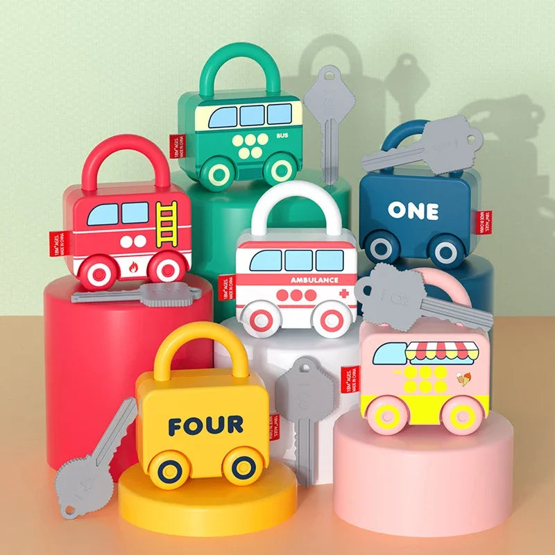 Puzzle Locks™ – Leiki ja opi - Montessori-lelut
