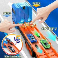 Thumbnail for Mega Transporter - 9-in-1 Kilpailunautinto - Muunneltava leluauto