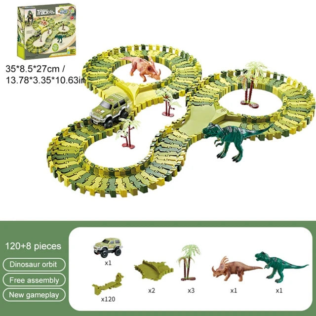 DinoRail™ - Dinoseikkailu - Kilparata