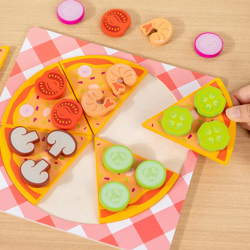 Woods™ - Stimuloi luovuutta ja motorisia taitoja - Lasten pizza- ja keksisetti