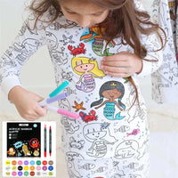 Thumbnail for DIY Pajama Set™ – Väri & unelma – Colours Lasten pyjamasetti
