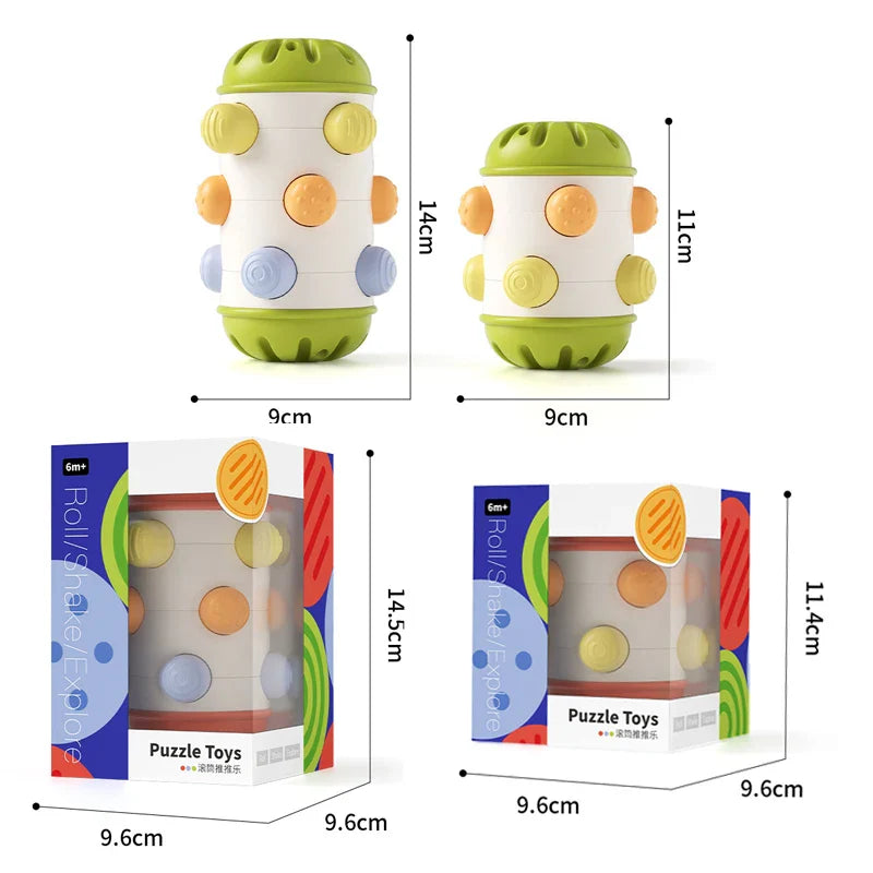 Sensory Baby Roll™ - Ryömi ja tartu - Aistilelut