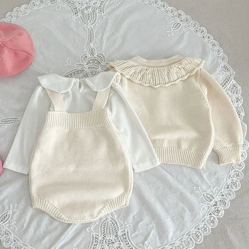 Mini Fashion™ - Söpö kuosi - Lasten neulevaatteet