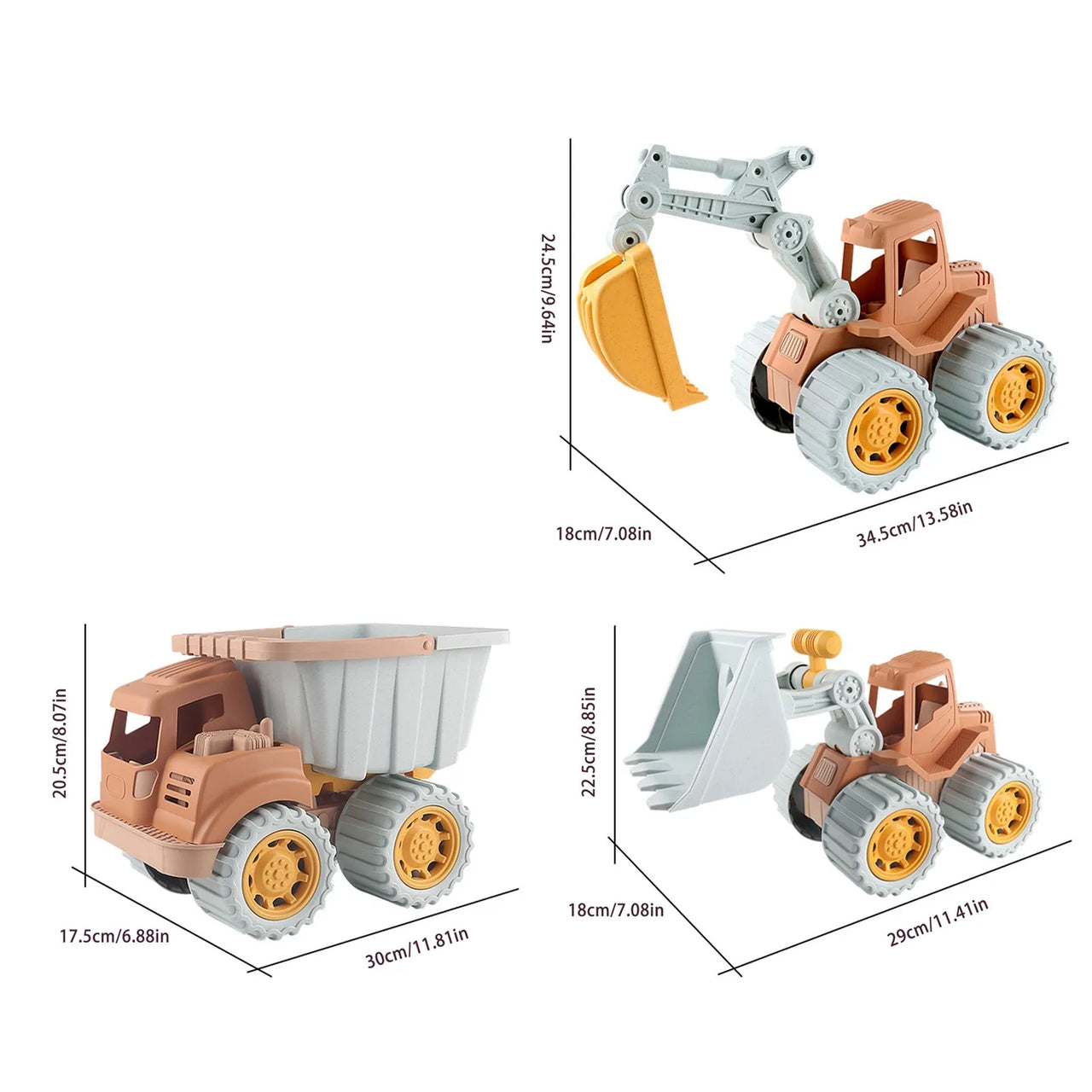 Sand Truck Set™ – Kaivamisen iloa ulkona - Hiekkalelut