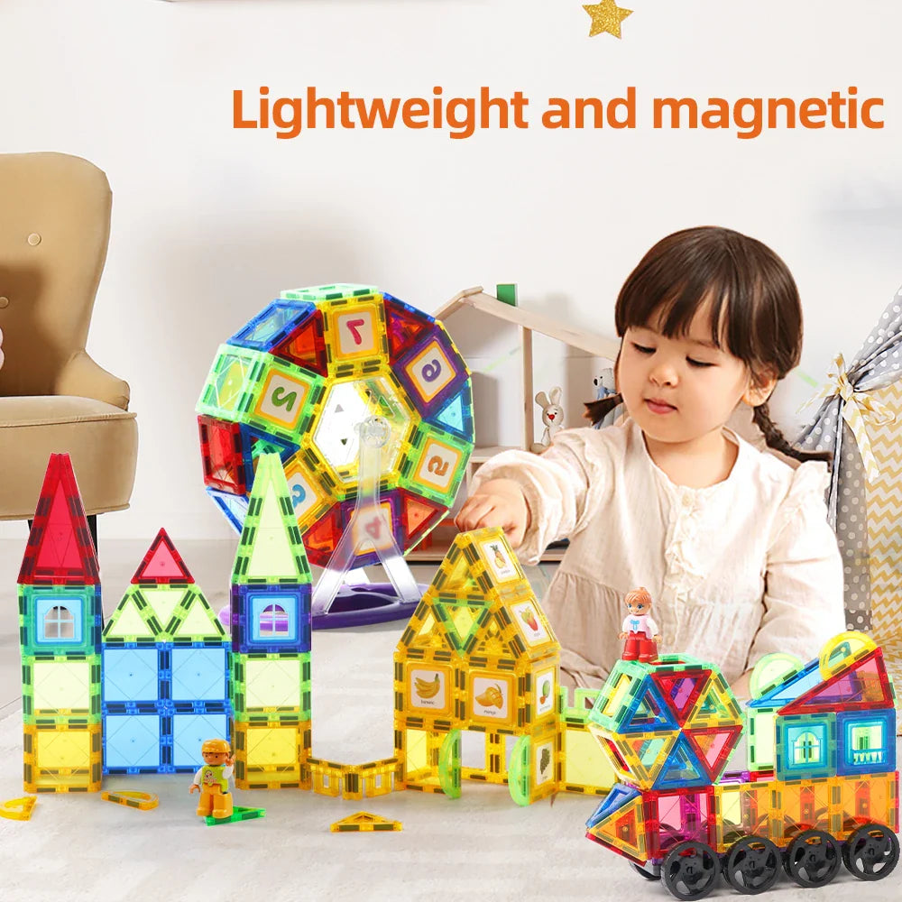 Magnet Toys™ - Luovuuden kehittäminen - Magneettipalat