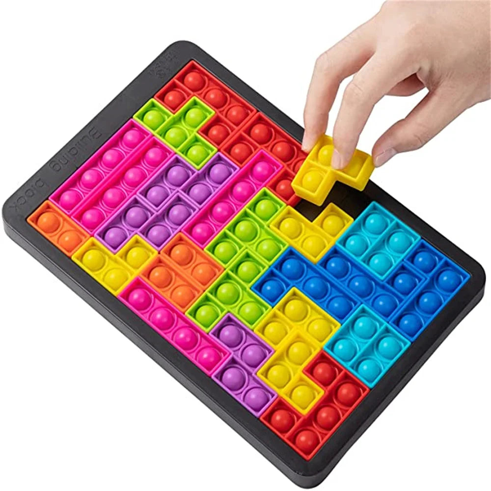 Tetris Fidget™ - Ihanteellinen rentoutumiseen - Stressilelu