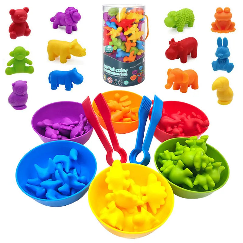 Rainbow Teddy Bears Toys™ - Educatief & Creatief - Regenboog Telberen
