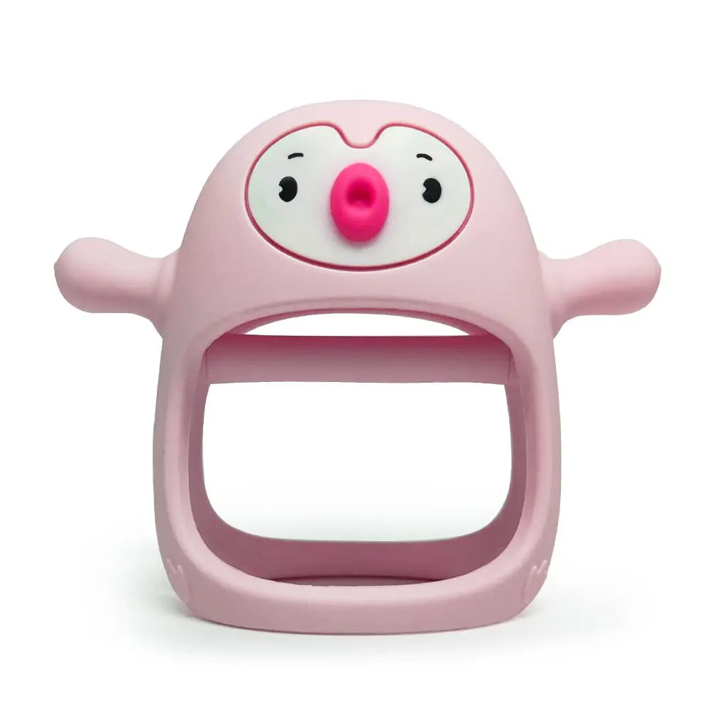 Penguin Teether™ - Rauhoittava ikenille - Silikoni pururengas vauvoille