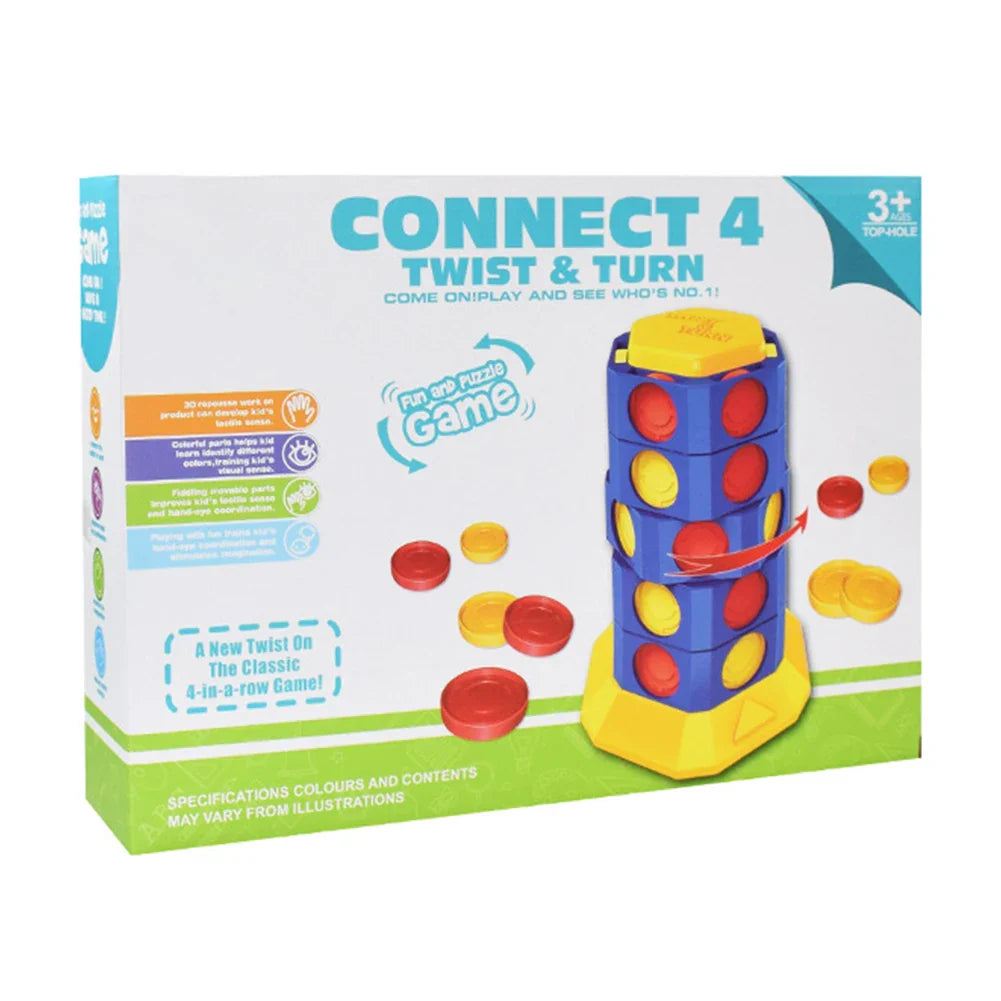 3D Connect 4™ - 3D Twistillä - Koko perheen strategiapeli
