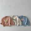 Mini Fashion™ - Söpö dinosaurus printti - Dino collegepaita