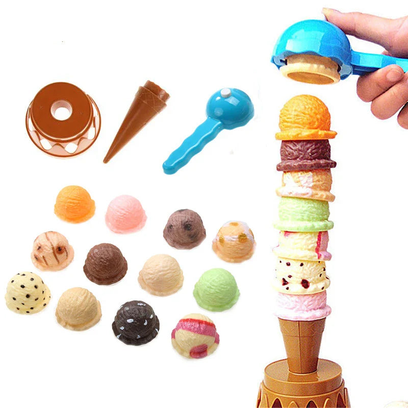 Ice Cream Stack Game™ - Maista tasapainoa - Jäätelöpeli