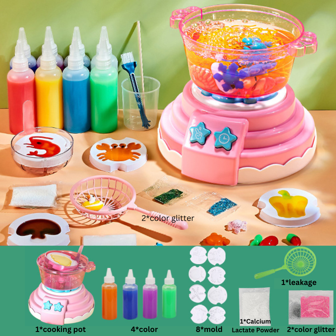 Hotpot Play™ - Luo ainutlaatuisia 3D-hahmoja - DIY-lelusarja
