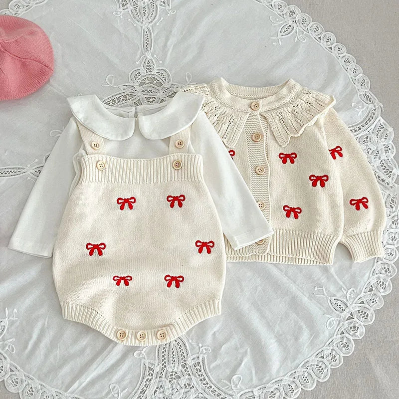 Mini Fashion™ - Söpö kuosi - Lasten neulevaatteet