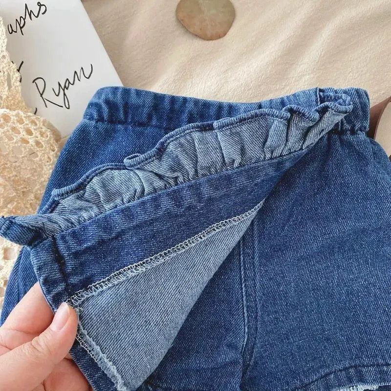 Mini Fashion™ - Söpö pitsinen vaatesetti tytöille