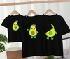 Mini Fashion™ - Matching With The Family - Avocado T-paita Musta