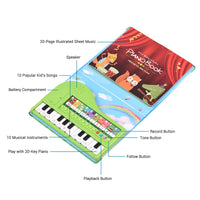Thumbnail for Piano Book™ - Soiton taikaa - Lasten pianokirja