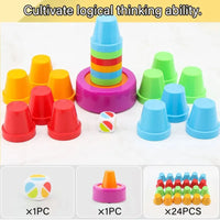 Thumbnail for Color Cups™ - Älykäs pinoaminen - Pinoamiskuppisarja