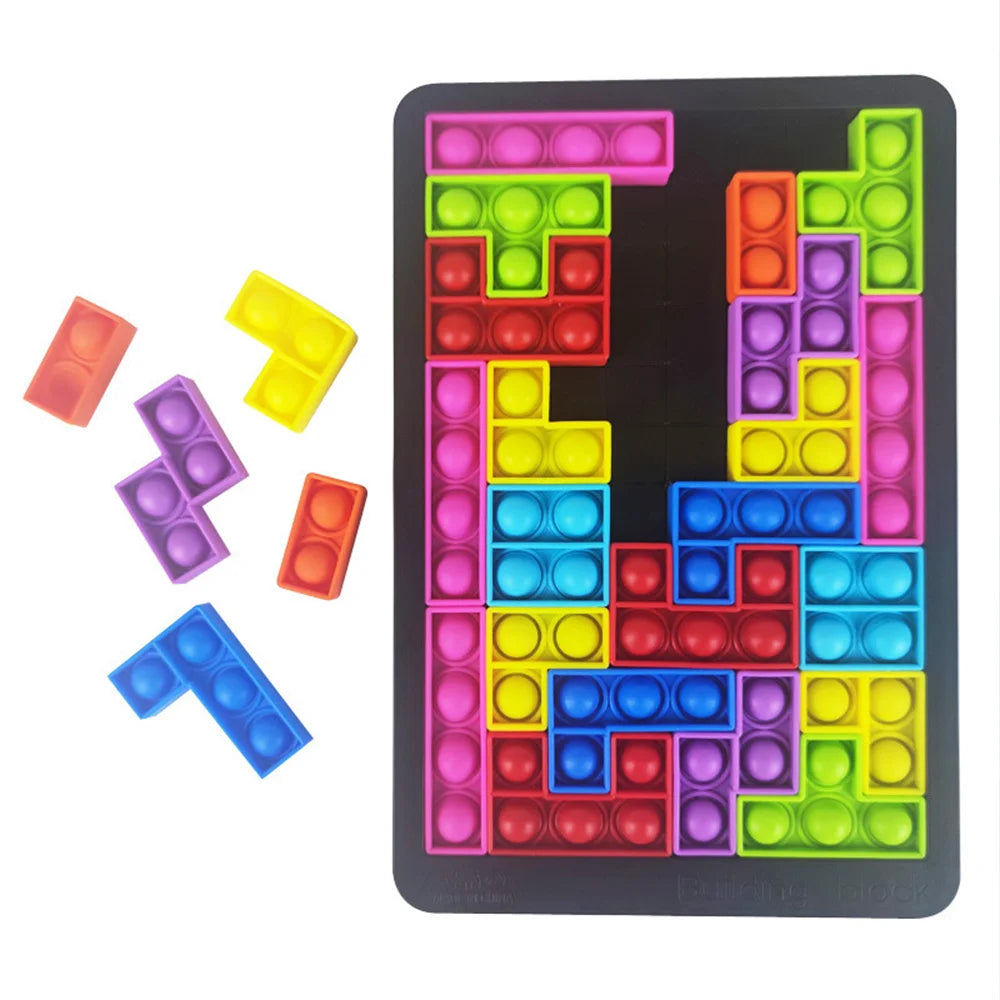 Tetris Fidget™ - Ihanteellinen rentoutumiseen - Stressilelu