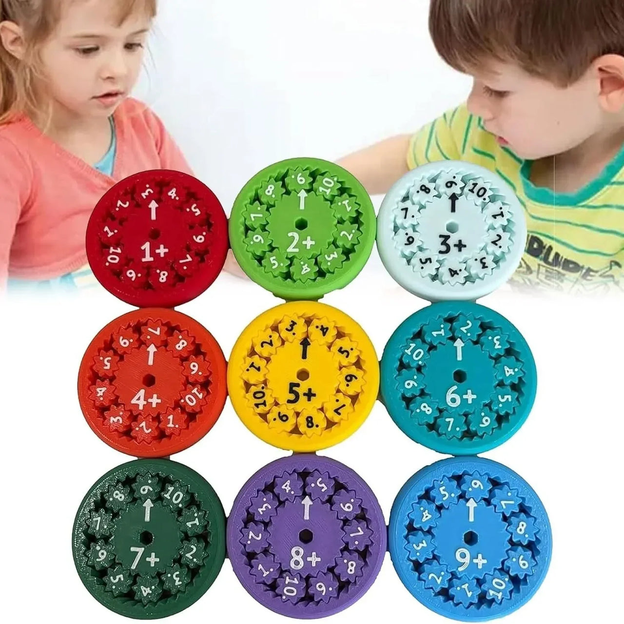 Whiz Spinner – Laskeminen ja pyöriminen – Laskeminen Fidget