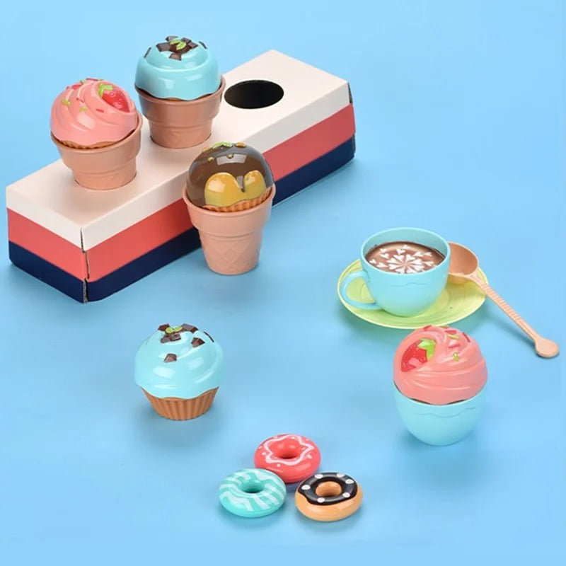 Ice Cream Maker Set™ - Pienet jäätelömestarit - Jäätelökone lelusetti
